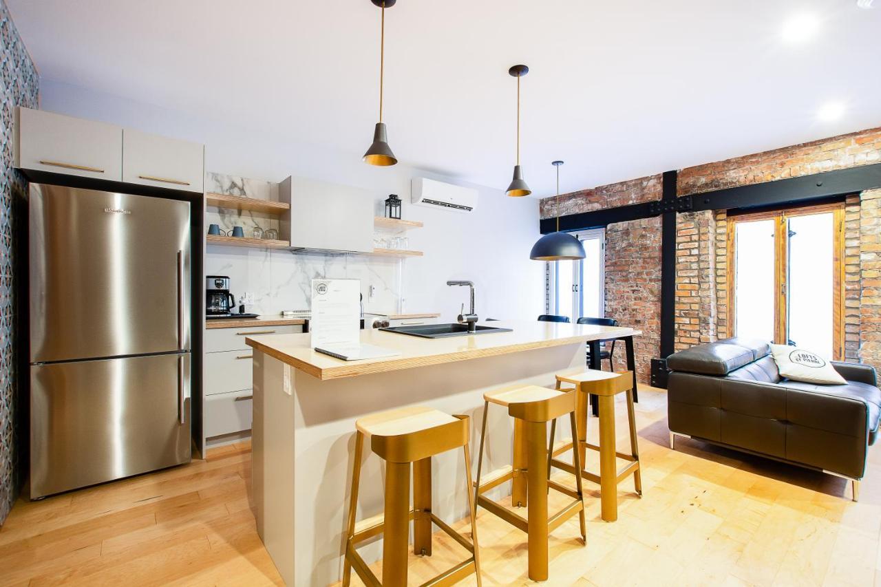 Les Lofts St-Pierre - Par Les Lofts Vieux-Quebec Apartment Стая снимка